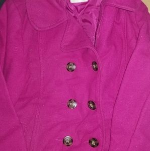 Hooded Wool Old Navy Peacoat